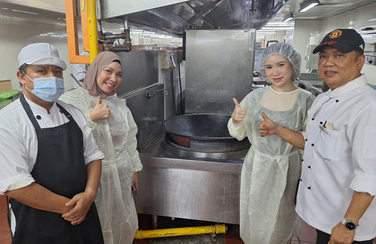 Hjh Maimunah and Changi General Hospital Serves Healthy Malay dishes to Patients
